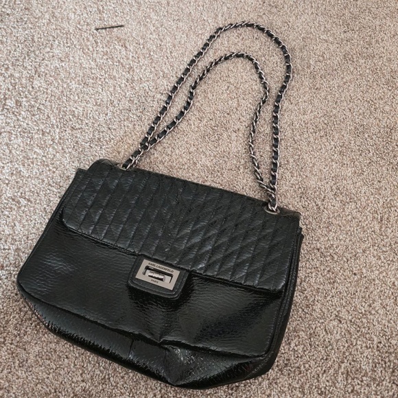 Karl Lagerfeld Handbags - Karl Lagerfeld Black Quilted Shoulder Bag